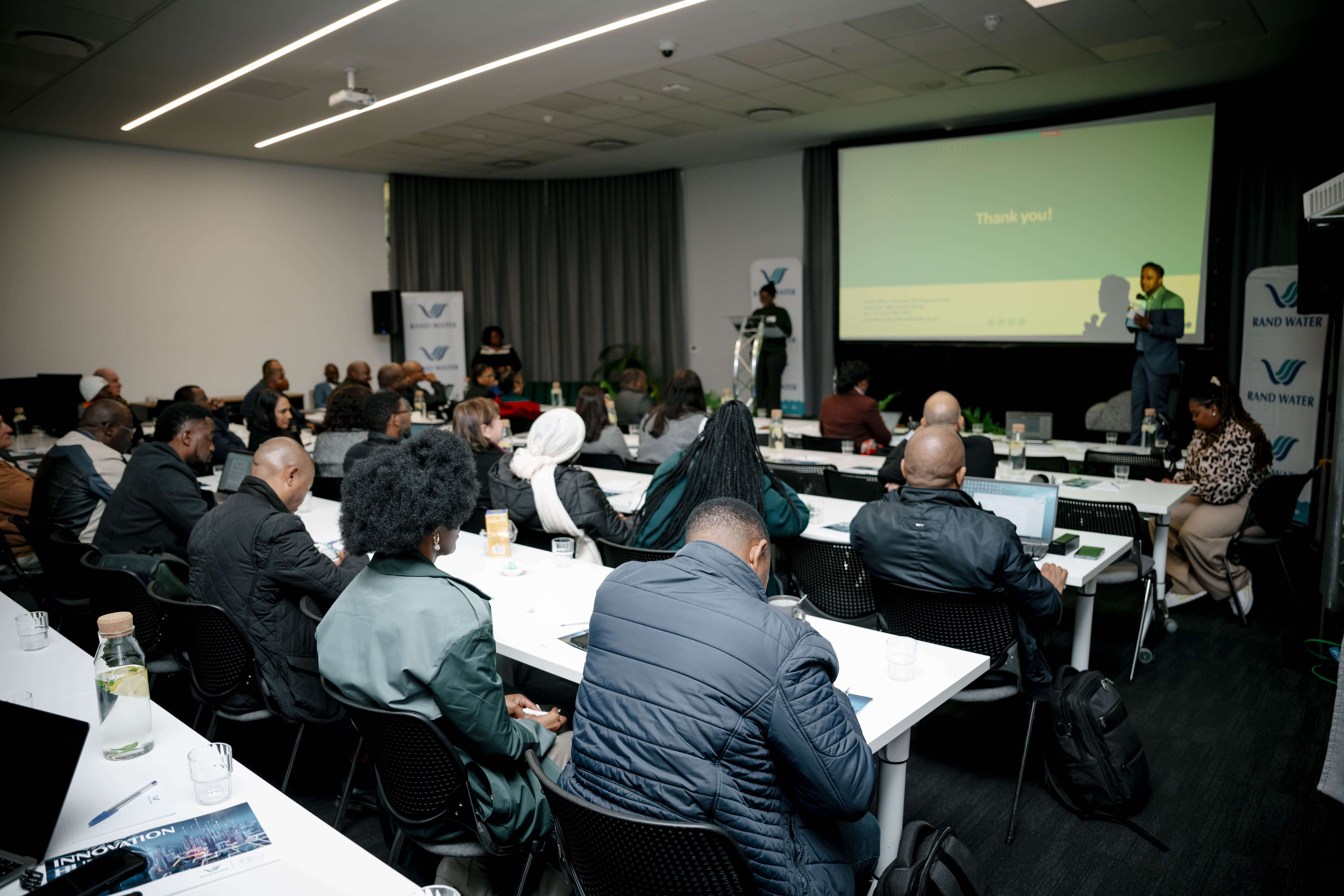 Rand Water staff in a strategy session